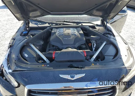 2019 Genesis G90 Ultimate z USA, uszkodzony, nr VIN KMHG54JH0KU050593